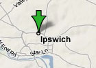 Map of Ipswich