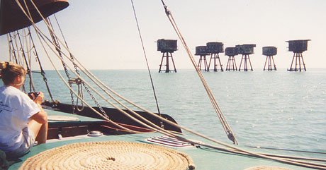 Maunsell forts near Whitstable